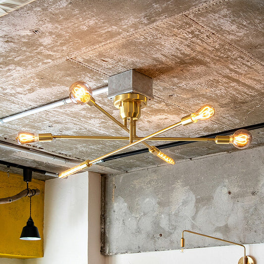 キムリック 6灯シーリングライト LED フロアライト スタンドライト 調光 バーライト 調色 照明 北欧 インテリア 電気 間接照明 おしゃれ(代引不可)