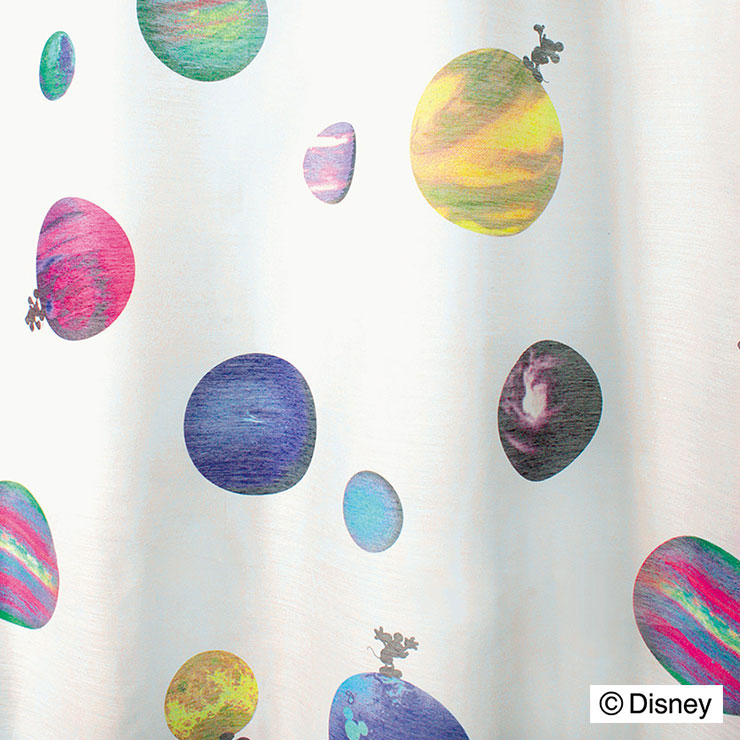 【Disney】レースカーテン 日本製 ディズニー DISNEY 【選べる3サイズ】 MICKEY Cosmo コスモ ウォッシャブル 1枚入 おしゃれ(代引不可)