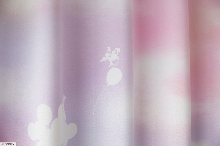 【Disney】カーテン 日本製 ディズニー MICKEY Mellow ミッキーメロウ 2級遮光 1枚入 Disneyzone ウォッシャブル 洗える 形状記憶加工 北欧 おしゃれ(代引不可)