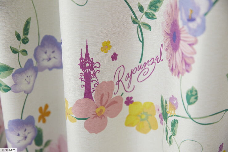 【Disney】1級遮光カーテン 日本製 ディズニー ラプンツェル PRINCESS Tangled プリンセスタングルド 1枚入 Disneyzone ウォッシャブル 洗える 形状記憶加工 北欧 おしゃれ(代引不可)