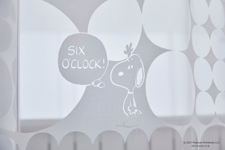 【PEANUTS】レースカーテン 日本製 スヌーピー SNOOPY Tick Tick チックチック PEANUTS ピーナッツ 1枚入 ウォッシャブル 洗える 形状記憶加工 北欧 おしゃれ(代引不可)