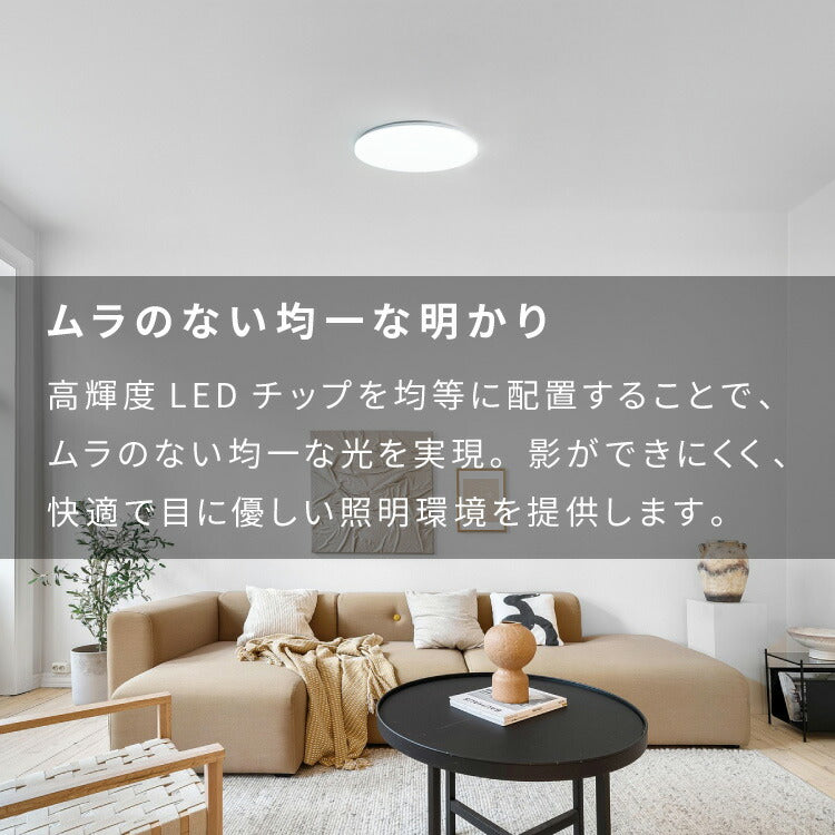 simplus シーリングライト 6畳 リモコン付き 無段階調色調光 LED 調光 調色 明るい 高演色 薄型 ナイトライト リビング 子供部屋 おしゃれ タイマー機能 メモリ機能 節電モード シンプラス SP-CEL06