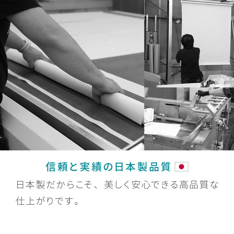 つっぱり ロールスクリーン 1級遮光 1mm単位 オーダー対応 オーダーロールスクリーン ネジ不要 穴あけ不要 つっぱりタイプ つっぱり式 突っ張り 賃貸 日本製 遮熱 断熱 無地 間仕切り リビング 階段 ロールカーテン(代引不可)