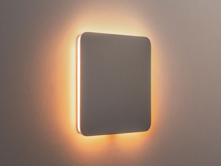 かげあかり MODEL03 LED センサーライト 壁面照明 間接照明 誘導灯 充電式 USB-C 人感センサー ライト あかり インテリアライト フットライト 玄関 廊下 寝室 洗面所 トイレ KA-03 ムサシ musashi(代引不可)