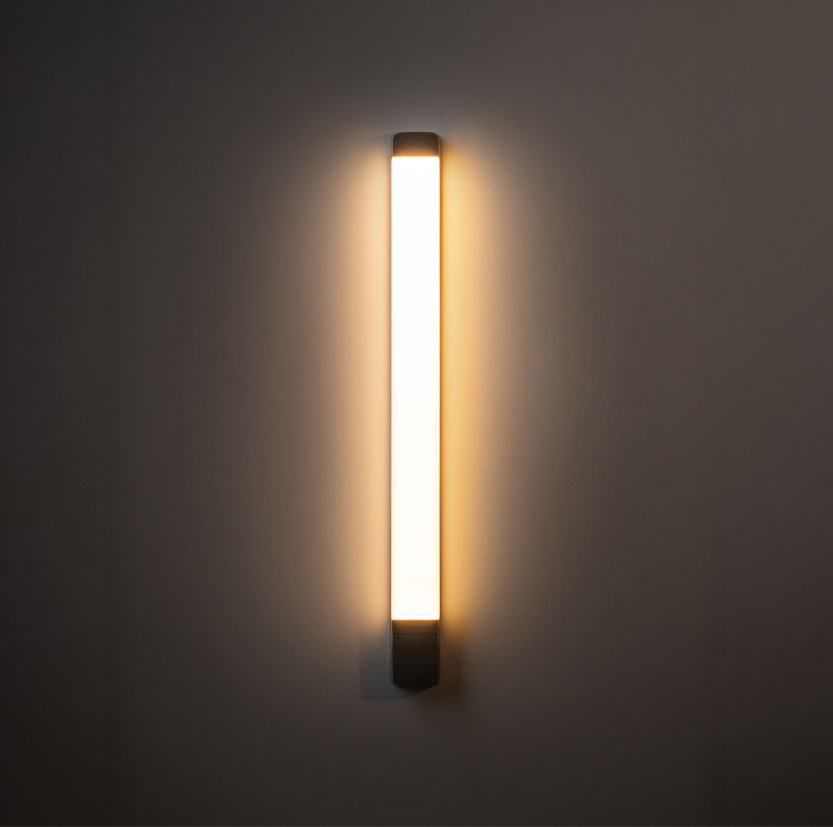 かげあかり MODEL06 LED センサーライト 壁面照明 間接照明 誘導灯 充電式 USB-C 人感センサー ライト あかり インテリアライト フットライト 玄関 廊下 寝室 洗面所 トイレ KA-06 ムサシ musashi(代引不可)