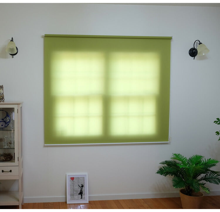 【TOSO】トーソー ロールスクリーン 採光 180×220cm シンプル 無地 おしゃれ 北欧 遮熱 取付簡単 小窓 目隠し 間仕切り ロールカーテン ロールブラインド カーテン ウォッシャブル(代引不可)