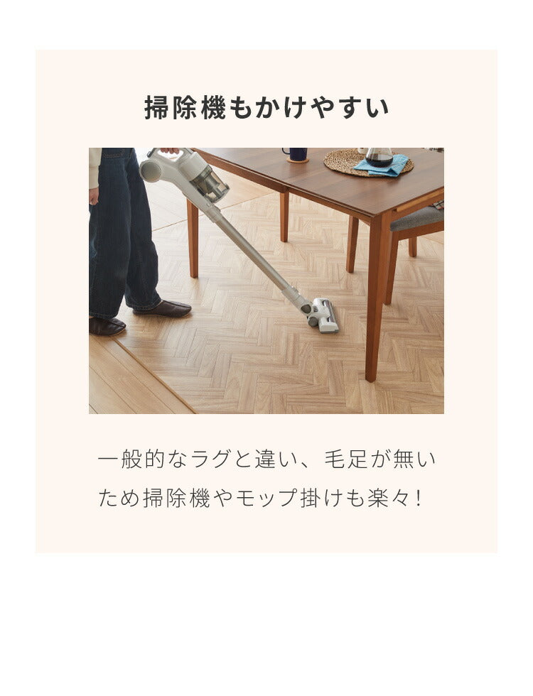 クッションフロア 140×300cm ダイニングラグ 日本製 フロアシート 撥水 抗菌 防カビ 傷防止 フロアマット クッションシート ダイニングラグ おしゃれ ウッドカーペット ジョイントマット(代引不可)