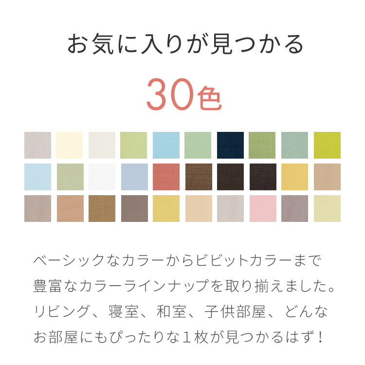 ロールスクリーン オーダー 1cm単位オーダー対応 採光 ベーシック 日本製 カーテンレール 取り付け 簡単 間仕切り 目隠し オーダーロールスクリーン ロールカーテン 選べる30色 立川機工 タチカワ (代引不可)