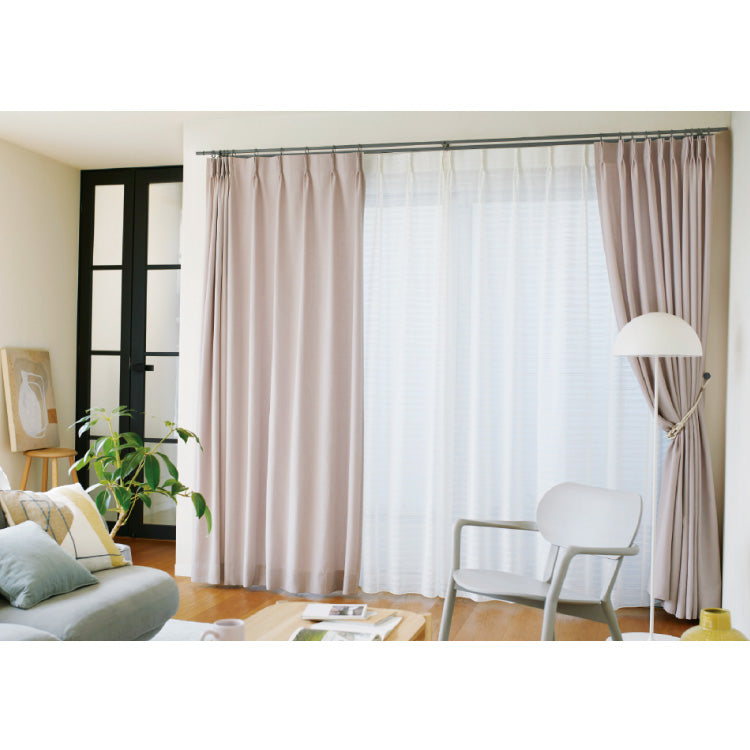 【TOSO】カーテンレール ダブル 2.1m 日本製 TOSO モノ16 正面付け コンパクト アイアン おしゃれ モノトーン シンプル モダン 北欧 ホテルライク 窓 カーテン(代引不可)