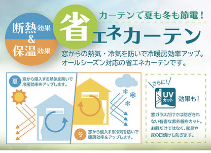 日本製 UVカット リーフ柄 2枚組 レースカーテン 幅100 丈133 176 198 昼見えにくい 紫外線 断熱 保温 省エネ エコ 節電 ミラーレース ウォッシャブル おしゃれ かわいい 新生活 一人暮らし(代引不可)