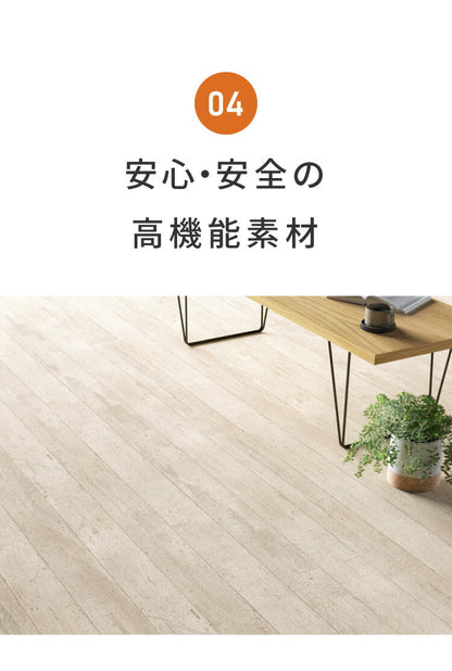 クッションフロア 91cm×1.5m 木目柄 フリーカットシート 日本製 撥水 抗菌 防カビ 傷防止 フロアマット クッションシート ダイニングラグ ウッドカーペット ジョイントマット(代引不可)